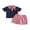 Navy Blue, variant on BemeyourBBs Toddler Baby Boy Back to School Outfit Kids Kindergarten Outfits Little Baby Boy Summer Clothes Short Sleeve Apple in Truck Embroidery Collar Shirt Tops with Plaid Pockets Shorts 2Pcs Set