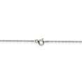 thumbnail image 3 of 925 Sterling Silver 1.25mm Loose Rope Chain; 22 inch; for Adults and Teens; for Women and Men, 3 of 4