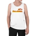 thumbnail image 2 of Sunset Beach Logo Design Men's Tank Top, 2 of 3
