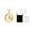 Gold, variant on Circle of Life and Love Heart Cremation Jewellery Urns For Ashes Keepsake Urn Necklace Mini Urns