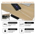 thumbnail image 6 of 48-Inch Electric Standing Adjustable Desk with Control Panel and USB Port, 6 of 9