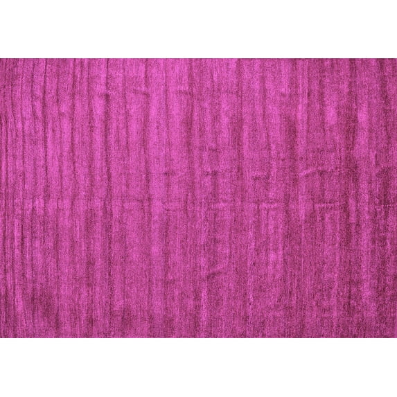 Ahgly Company Indoor Rectangle Abstract Purple Contemporary Area Rugs, 4' x 6'