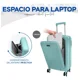 thumbnail image 3 of Maleta De Mano Linium Equipaje Para Cabina Avión Candado Tsa Color Aqua, 3 of 8