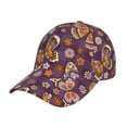 thumbnail image 6 of Lsque and Butterflys Baseball Cap Trucker Low Profile Hat Golf Dad Hat Adjustable Original Classic Unconstructed Plain Cap Men Women, 6 of 9