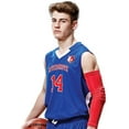 thumbnail image 2 of Champro Youth Pivot Reverse Basketball Jersey Royal White XL, 2 of 2