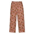 thumbnail image 2 of Wobogo Strawberry Capybara Long Pajama Pants Bottoms Soft Sleepwear with Pockets, 2 of 9