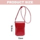 thumbnail image 2 of Bolso para teléfono móvil de PU bolso colgado bolso de hombro vertical pequeña cartera, 2 of 5