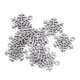thumbnail image 1 of de aleación Colgantes Joyas Fornituras para manualidades de bricolaje, 10 piezas vendidas, en apariencia de de nieve, 18x17 mm Gloria Pedante de copo de nieve de aleación, 1 of 8