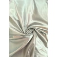 thumbnail image 3 of Bridal Shiny Satin, Non Stretch, 60" Wide, Sells by the Yard from Sal Tex Fabrics, Silver, 3 of 4