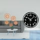 thumbnail image 2 of Reloj de pared artesanal, decoración colgante, adorno decorativo, material acrílico y ratán, silencioso, sin , ideal para sala de estar, comedor, 2 of 8