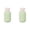 Light Green*2, variant on Travel Bottle with Flip Cap, Plastic Small Travel Shampoo Bottle, Leak Proof Squeeze Bottle, Refillable Travel Container for Creams, Lotion, Foundation, Shampoo, Conditioner, 2 Pcs, 5.04x2.28"