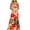 Orange, variant on Taylonsss Womens Elegant Floral Print Boho Spaghetti Strap Sleeveless V Neck Flowy Maxi Dress Beach Vacation Outfit