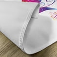thumbnail image 5 of Ambesonne Hummingbirds Place Mats Set of 4, Feather Hummingbird, Standard Size, Magenta Blue Yellow, 5 of 6