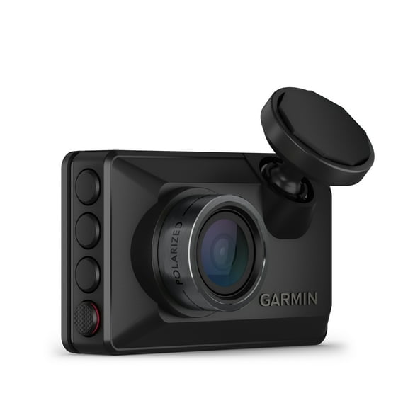 Garmin Dash Cam™ X210, Compact 1440p HD Dash Cam with a 140-degree Field of View, Built In Clarity™ Polarizer, Voice Controlled, GPS, 2.4” Display, Automatic Recording