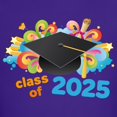 thumbnail image 3 of CafePress - 2025 Graduation T Shirt - Dark T-Shirt Kids XS-XL, 3 of 4