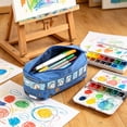 thumbnail image 2 of Under $1 Pencil Case, Bus Shaped Creative Korean Cartoon Canvas Pen Pouch, Large Capacity Stationery Bag for Young Learners by PALIFEUR, 2 of 7