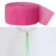 thumbnail image 4 of 6 piezas de papel crepé fiesta Streamer decoraciones de papel para cumpleaños boda concierto y varios festivales (9 m / rollo), 4 of 5