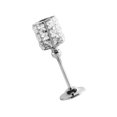thumbnail image 1 of Crystal Candle Holder Candelabra Party Centerpiece Candlestick Home Decor M Silver, 1 of 8