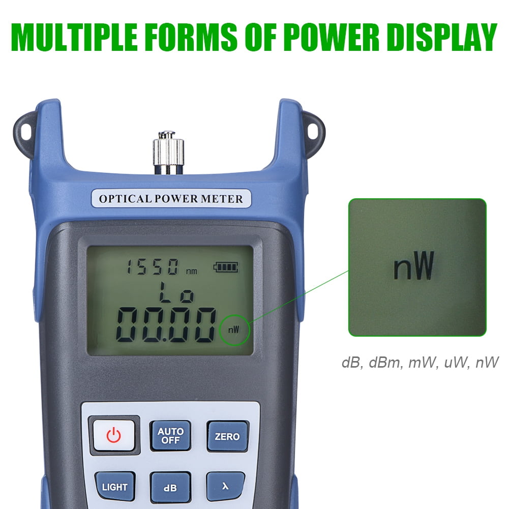 Mgaxyff Optical Power Meter,Highprecision Optical Power Meter 70dBm
