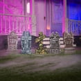thumbnail image 5 of JOYIN 17" Halloween Foam RIP Graveyard Tombstones (5 Pack), Yard Sign Headstone Decorations and 12 Bonus Metal Stakes for Halloween Yard Outdoor Indoor Decorations, 5 of 8