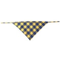thumbnail image 3 of Djunllk 1Pc Dog Bandana Dog Plaid Scarf Pet Saliva Towel with Costume Decor Hats for Small Dog Saliva Scarf, Pet Dog Bandanas Outdoor Dog Fall Bandanas Accessories on Clearance, 3 of 3