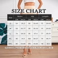 thumbnail image 3 of WTOBBY Women's Fashion Wrap Hip Stripe Slit High Waist Stretch Skirt, Fitted Half Skirt with Side Slit for Elegant Style, Casual Boho Wear for Evening Outings,Beige S, 3 of 5