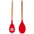 thumbnail image 1 of Juego de utensilios de cocina de 2 piezas, utensilios de cocina de madera fáciles de limpiar, utensilios de cocina para utensilios de cocina antiadherentes, 1 of 5