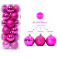 thumbnail image 4 of Shatterproof Christmas Ball Ornaments 24 Pieces 1.57 Inch Mini Christmas Tree Decorations Bright Hanging Baubles for Xmas Halloween Wedding Party Home Holiday Decor, 4 of 4