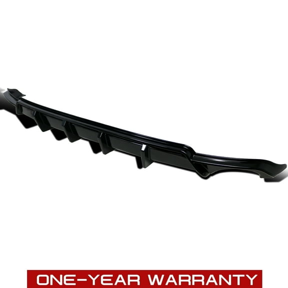 EUROSPEC TUNING fit for 22-25 Civic Sedan FE1 / FE2 4DR 11th Gen  Rear Fin Diffuser Gloss Black GT Performance Style