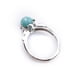 thumbnail image 3 of 1 Uds. Anillo abierto de ágata de Jade de cristal Natural con cuentas de transferencia anillo de descompresión giratorio Wmkox8yi sjalhkljlk2769, 3 of 3