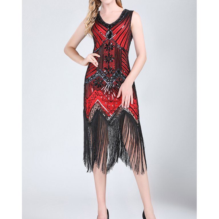 1920 1920S Garden Party Dance Reproductions Halloween Outfits For Ladies -  Walmart.com