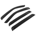 thumbnail image 3 of Window Visor Compatible With 2007-2011 Dodge Nitro, Slim Style Acrylic Smoke Tinted 4Pcs Sun Rain Shade Guard Wind Vent Air Deflector By Ikon Motorsports, 2008 2009 2010, 3 of 5