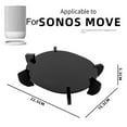 thumbnail image 6 of AFQH Elegant Acrylic Stand for Sonos Move Speaker Save Space Enhance Style, 6 of 10