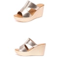 thumbnail image 6 of NOKIO Women's Slip-On Platform Wedge High Heel Sandals Comfortable and Soft Fashion Open Toe Slippers Casual Outdoor Shoes, 6 of 9