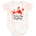 thumbnail image 3 of Inktastic I Love My Poppop Grandchild Boys or Girls Baby Bodysuit, 3 of 5