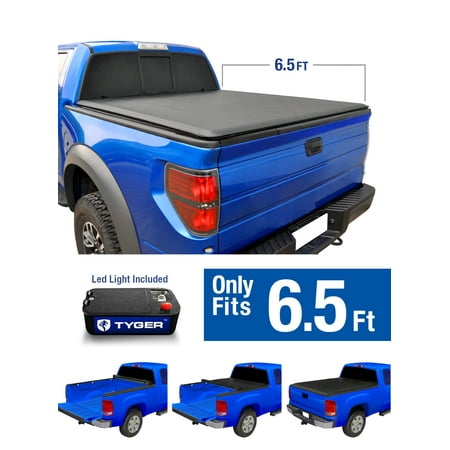 1996 Ford F-250 Bed - TYGER TOPRO TG-BC1F9027 Roll Up Tonneau Cover For 1999-2016 F-250 F-350 SuperDuty 6.8ft Bed; 2000 2001 2002 2003 2004 2005 2006 2007 2008 2009 2010 2011 2012 2013 2014 2015