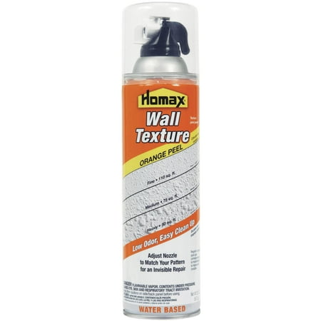 Homax Aerosol Wall Texture, Orange Peel, Water Based, 20 (Best Joint Compound For Wall Texture)