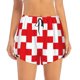 thumbnail image 2 of Balery Red Cross 1 Pantalones cortos deportivos para mujer con forro y dos bolsillos, elásticos, para entrenamiento, gimnasio, yoga-Medium, 2 of 7