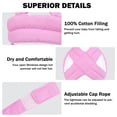 thumbnail image 4 of Casco reacondicionado para bebé REFYAWAY, ajustable, rosa, seguridad, 4 of 6