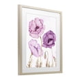 thumbnail image 2 of Stupell Industries Cottage Bright Poppies in Purple Birch Framed Print Under Glass, 13 x 16, by Kim Allen, 2 of 8