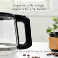 thumbnail image 5 of Glass Carafe Replacement Compatible with Mr Coffee 12 Cup Coffee Machine # RF, PC,SC,MMX,MSX, BVMC-RF300, BVMC-MSX23-NLY, BVMC-MMX23,BVMC-SC12BL1-2,BVMC-PL12BL1-NP,BVMC-EM100 Series, 5 of 7