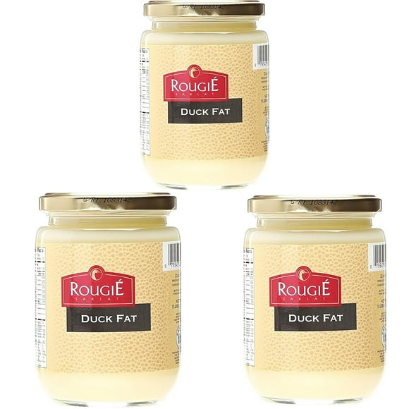 Rougié Rendered Duck Fat 320g, Pack of 3