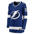 thumbnail image 3 of Women's Fanatics Jake Guentzel Blue Tampa Bay Lightning Home Premier Breakaway Player Jersey Breakaway Jersey, 3 of 3