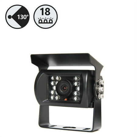 Rear View Safety 130 Degree CCD Backup Camera with 18 Built in Infra-reds RVS-770