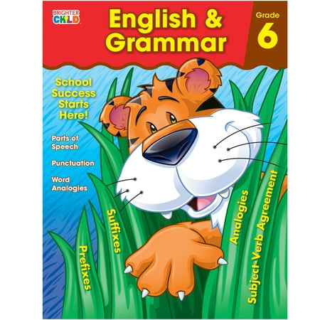 English & Grammar Workbook, Grade 6 (Best English Grammar Workbook)