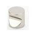 thumbnail image 2 of Contemporary I Round Knob, Polished Nickel, 0.75" H x 0.75" W x 0.75" D, 2 of 2