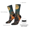 thumbnail image 4 of KLL Sunset Prairie Meditating Horse Print Cool Socks Men's Women's Crew Socks Funny Crazy Novelty Stockings, 4 of 6