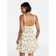 thumbnail image 3 of No Boundaries Lace Trim Cotton Mini Dress, Women's XXS-XXL, 3 of 5