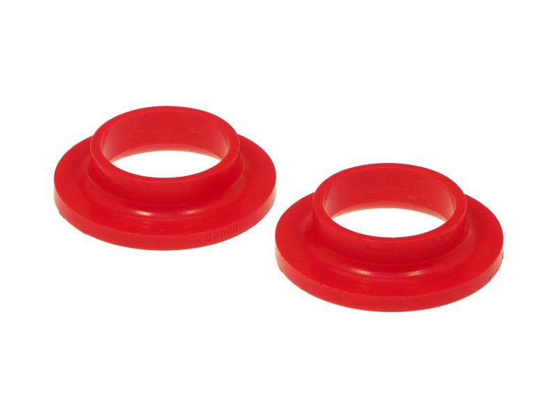 Prothane Universal Coil Spring Isolators Pair Red