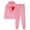 Pink, variant on JURANMO Casual Outfits for Women, 2 Piece Set Heart Graphic Y2K Long Sleeve Hoodies With Pocket Elastic Waist Sweatpants Lounge Sets Sweatsuit Limited Time Deal Black XXXL